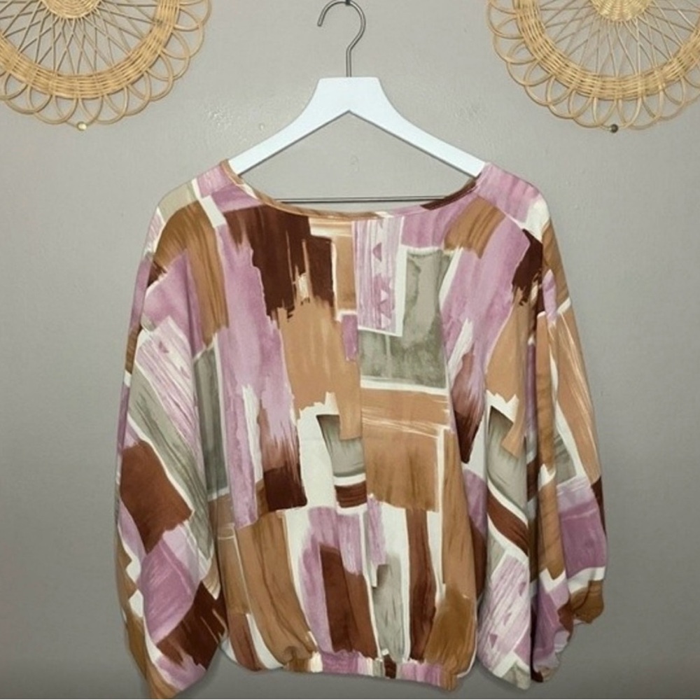 Entro Size Large Watercolor brushstroke crossover style. - Picture 5 of 5
